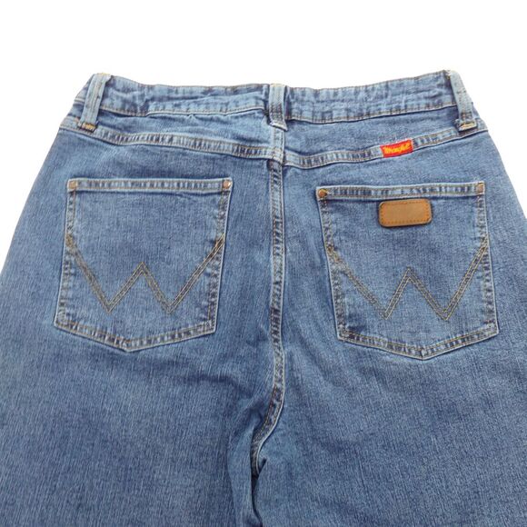 Wrangler Classic Boot Cut Denim‎ Jeans Medium Wash Cotton Stretch 11x36 - Picture 1 of 8